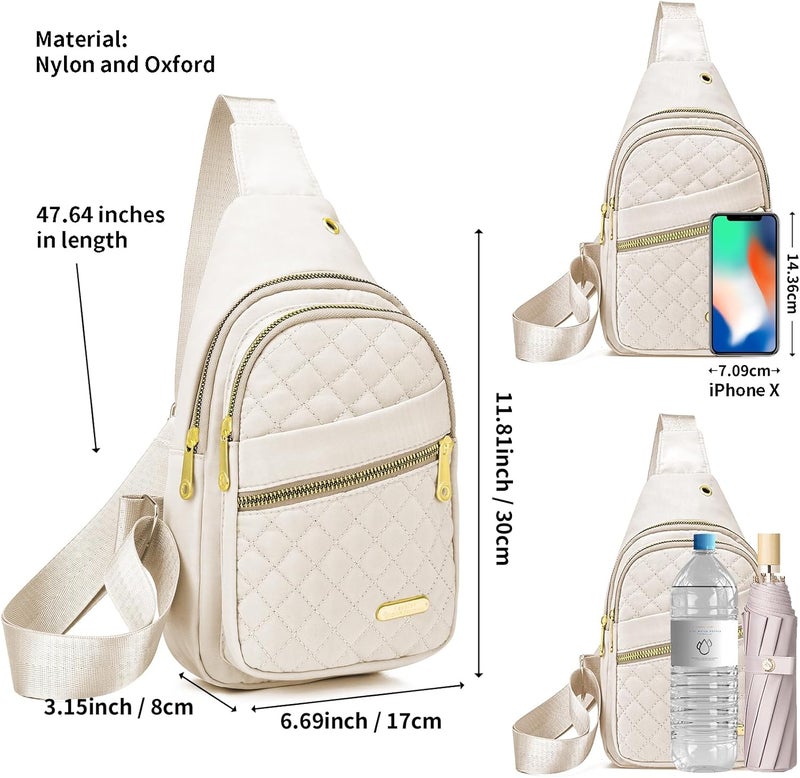 Aisijimo Store Small Sling Bag For Women Men Casual Crossbody Sling Backpack | Small, Casual, Crossbody, Small, Casual, Crossbody - Image 3